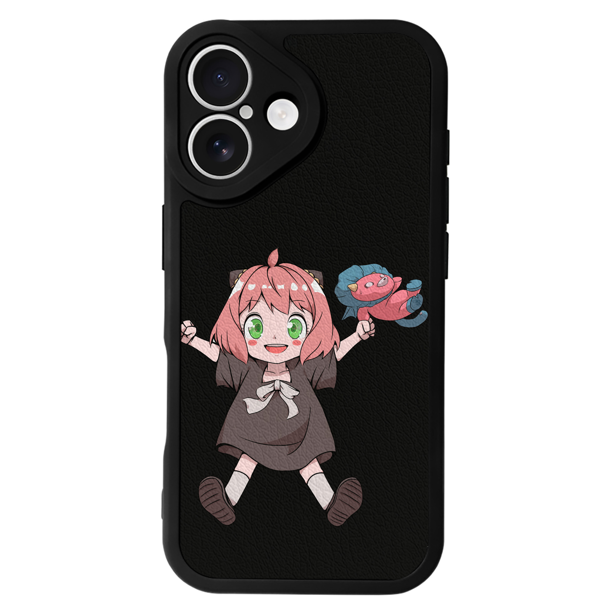 （画像用） SPY×FAMILY间谍家家酒 【iPhone 16シリーズ対応】シリコンスマホケース（レザー調） 材質：シリコン